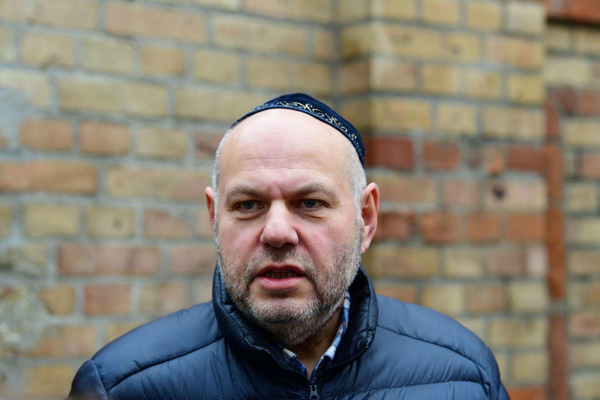 Max Privorozki, Vorsitzender der Jüdischen Gemeinde Halle, empfängt am Donnerstag den US-amerikanischen Außenminister.