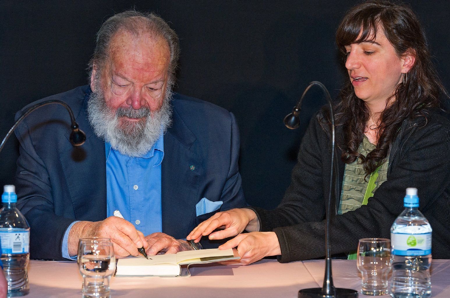 Autogrammstunde Bud Spencer 2013