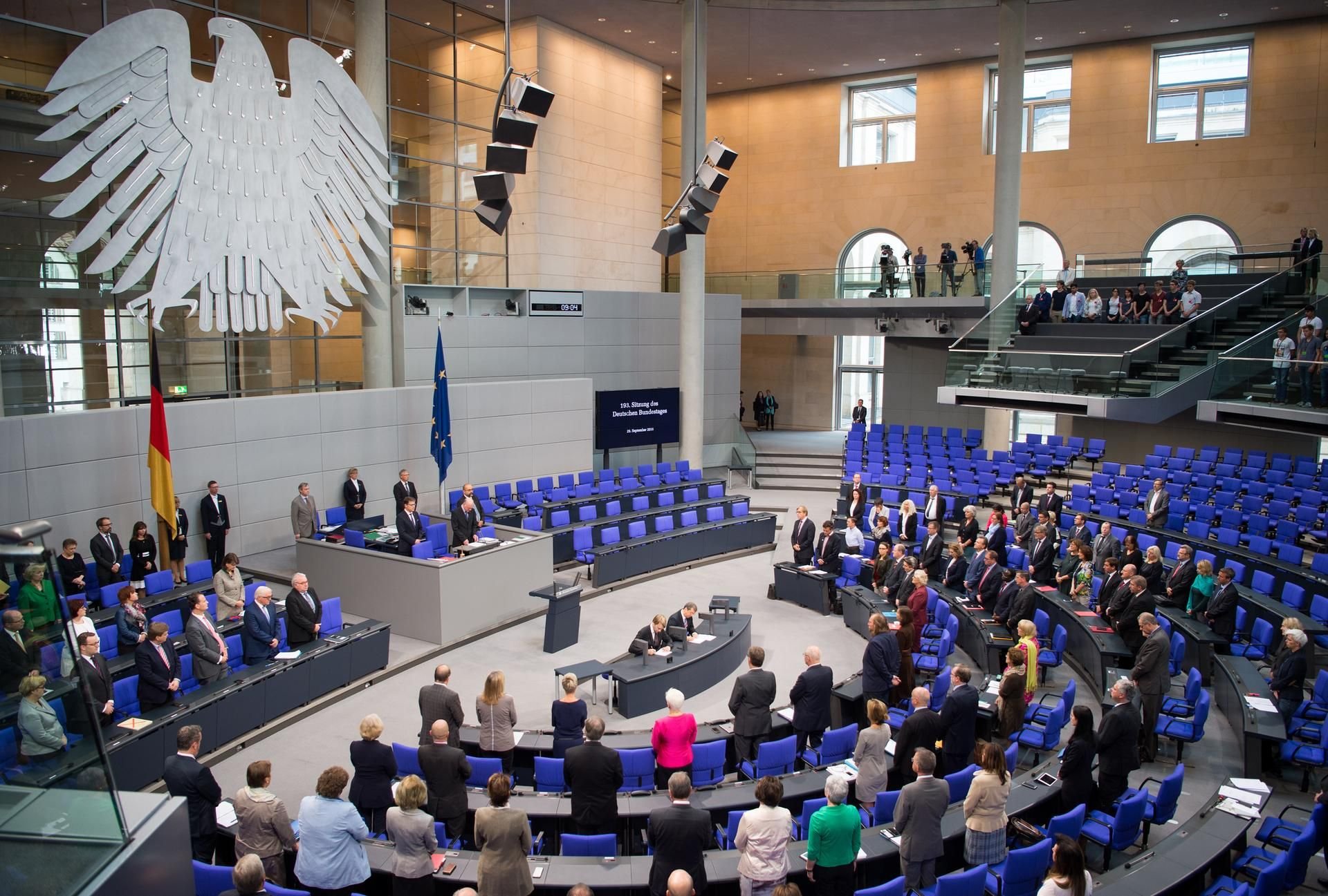 Blick in den deutschen Bundestag. Am Donnerstag gedenken die Abgeordneten der Opfer des Anschlags auf den Weihnachtsmarkt am Berliner Breitscheidplatz.