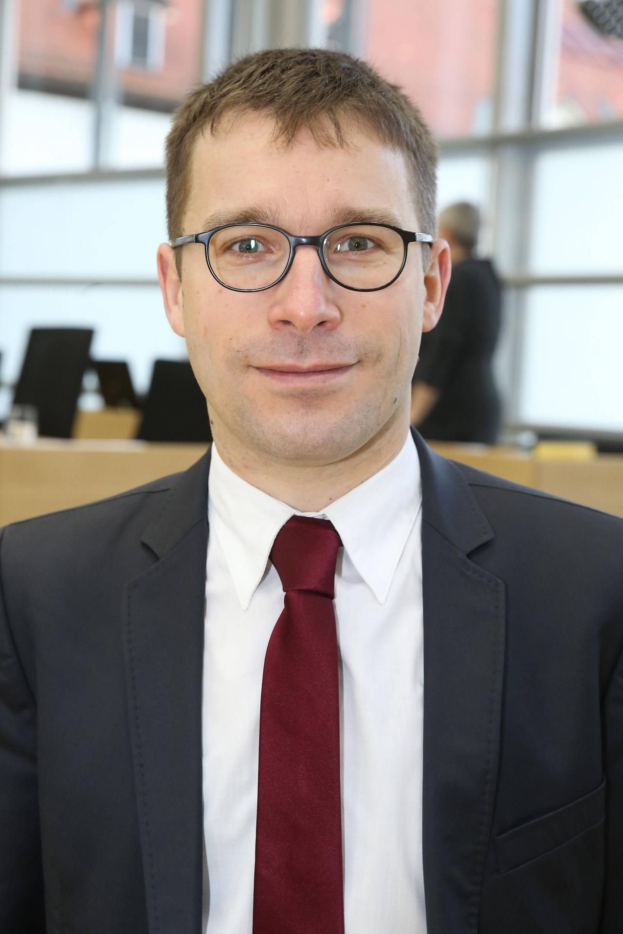 Parlamentarischer Geschäftsführer Sebastian Striegel Bündnis 90/Die Grünen in Sachsen Anhalt