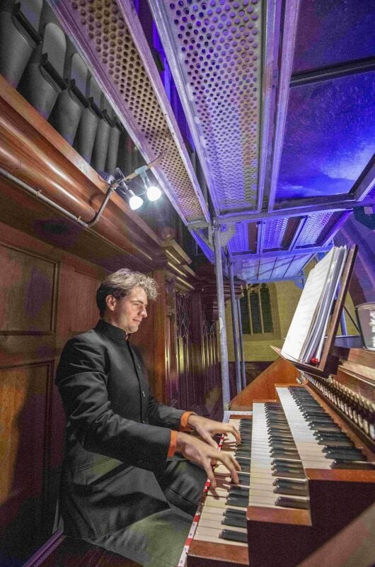 Domorganist Markus Kaufmann freut sich auf den Musiksommer.