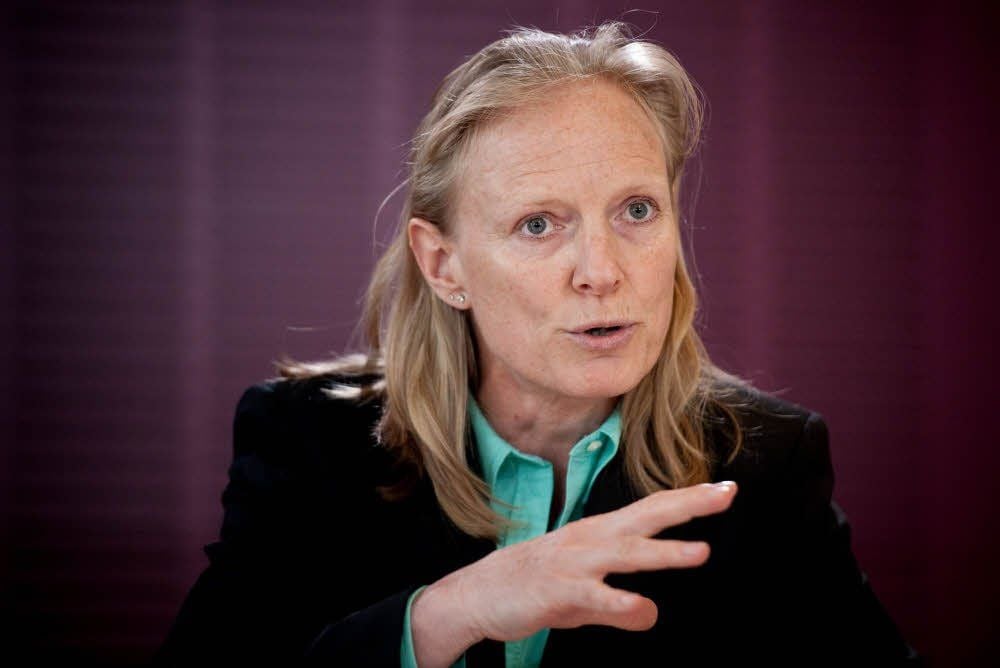 Ex-Ministerin Birgitta Wolff - hier auf einem Archivbild - erklärte den Studenten die Wirtschaftspolitik des Landes.