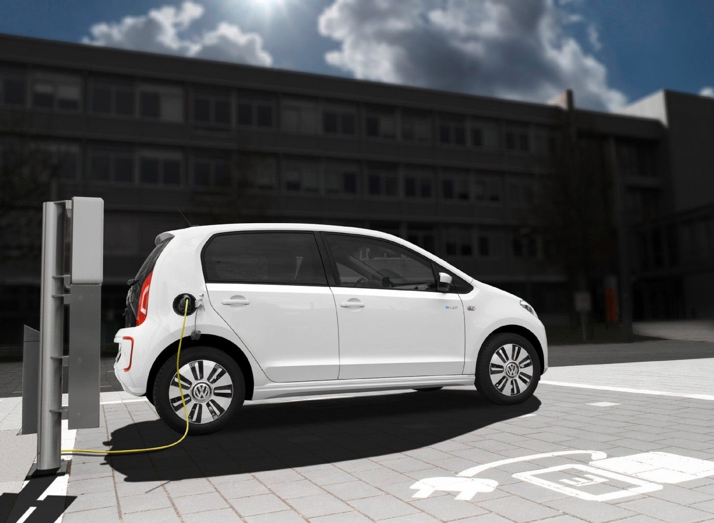 Der E-Up: Neben dem Golf elektrifizierte Volkswagen auch sein Kleinstwagenmodell.