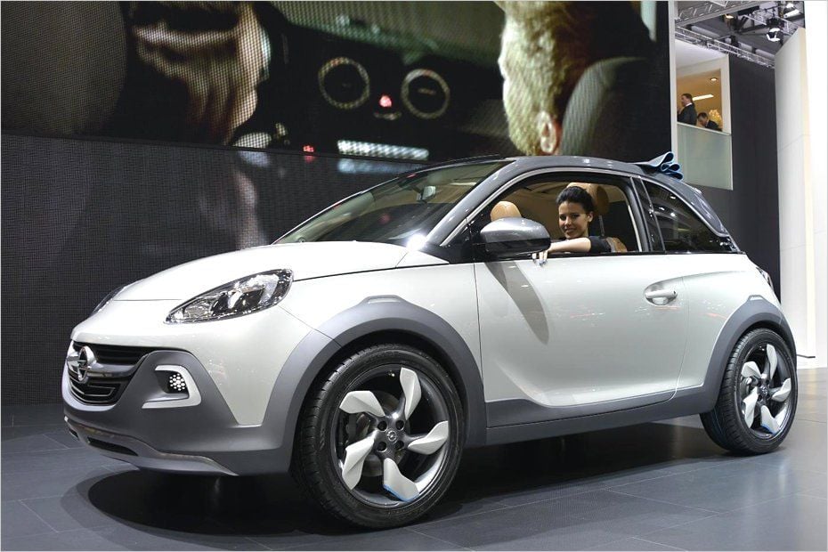 Die Studie Adam Rocks gibt Hinweise auf eine offene und eine Cross-Variante des Opel Adam.