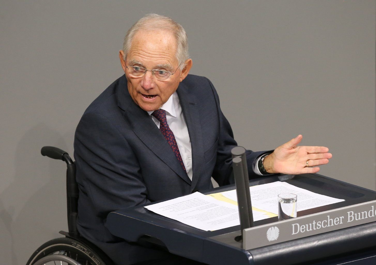 Finanzminister Wolfgang Schäuble