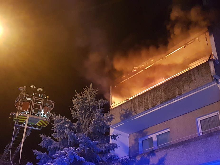 Bei dem Feuer in Halberstadt war ein 70-Jähriger ums Leben gekommen, 23 Menschen wurden verletzt.