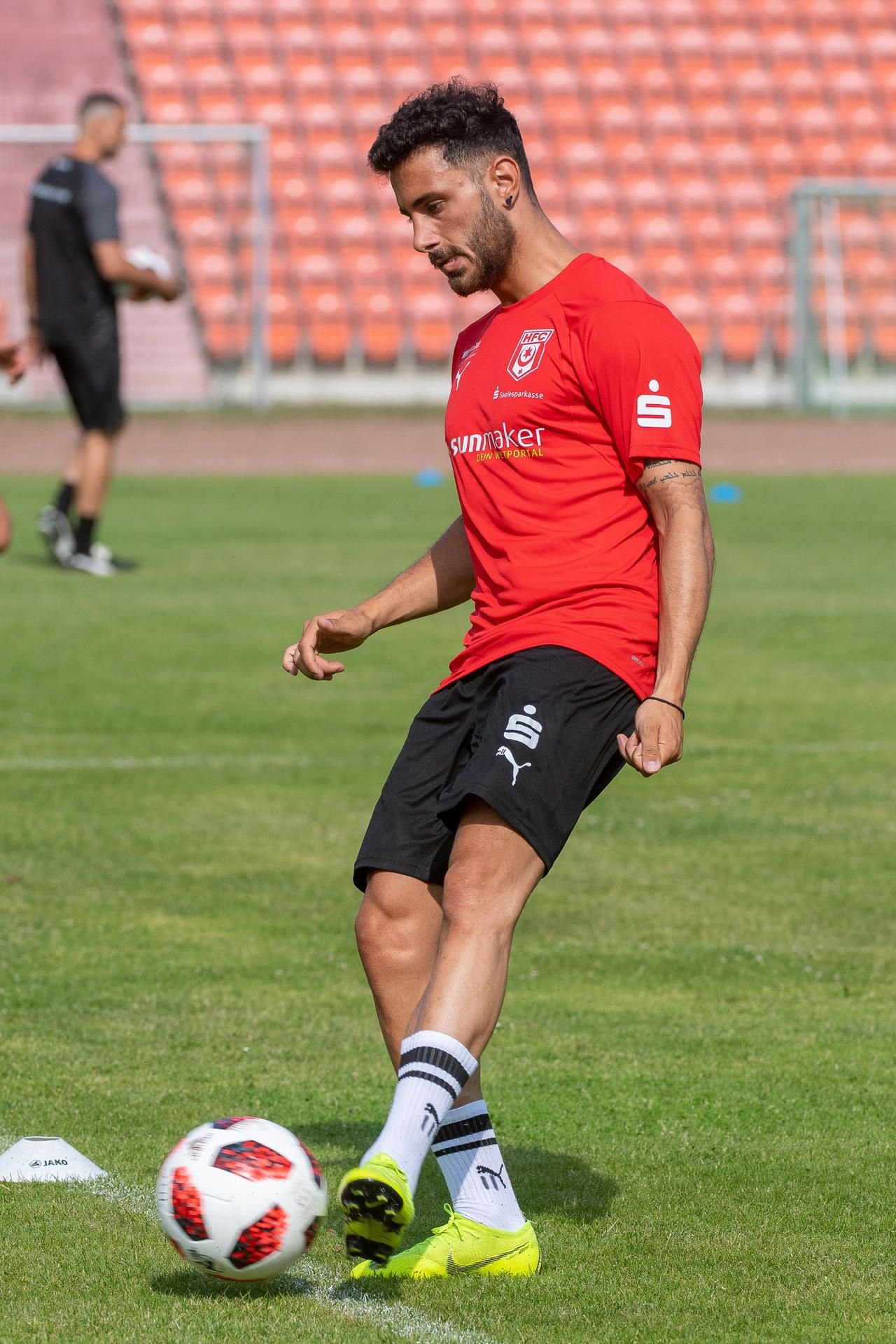 Davud Tuma wechselt vom Halleschen FC zum Chemnitzer FC.
