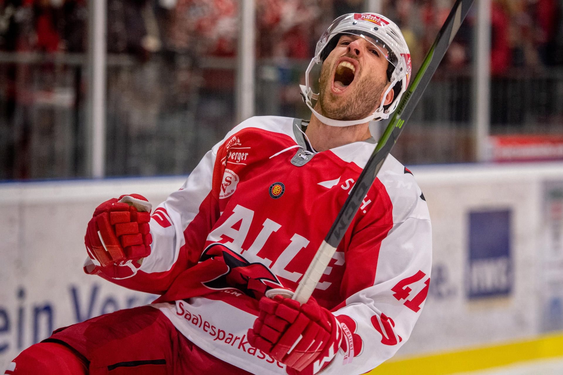 Michal Bezouska ist mit seinem Saisonstart bei den Saale Bulls nicht zufrieden.