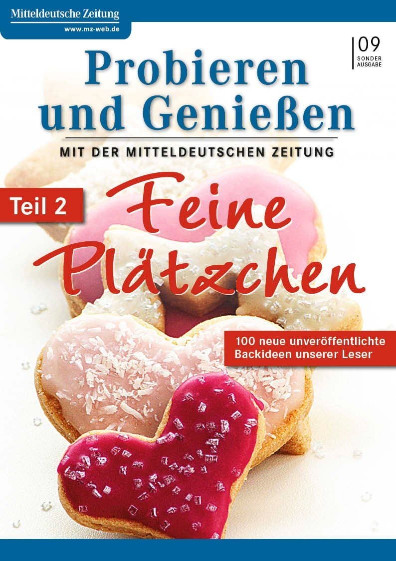 Jetzt als E-Book bei iTunes: Rezeptheft Nr. 9 „Feine Plätzchen Teil 2“