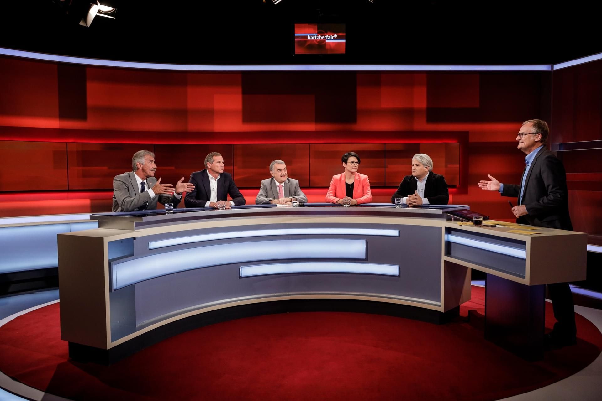 Die Runde bei „Hart aber fair“