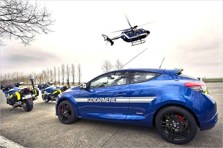 Die französische Polizei setzt auf französische Autos: Der Renault Mégane R.S.