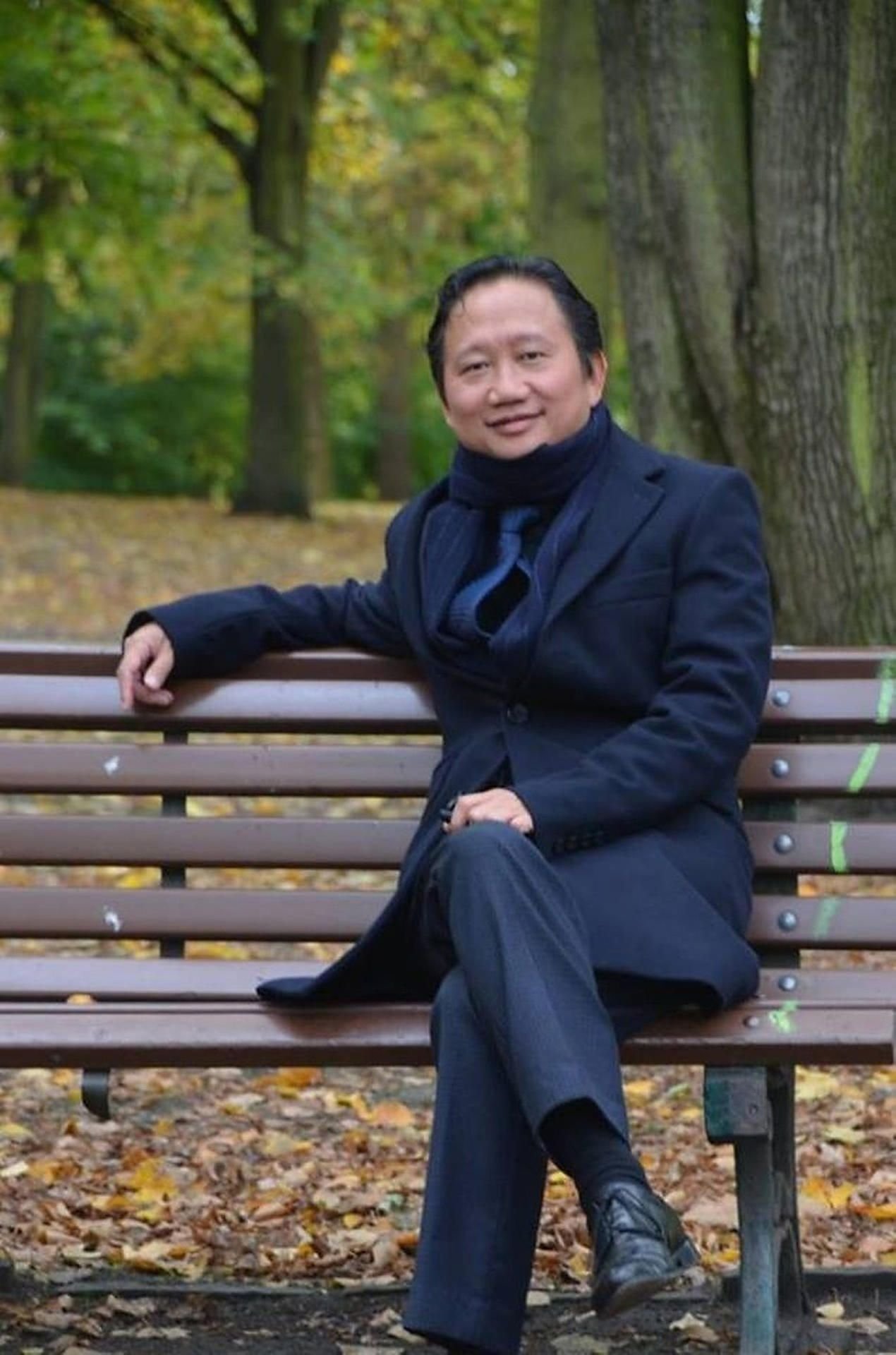 Trinh Xuan Thanh auf einer Parkbank in Berlin (Archivbild).
