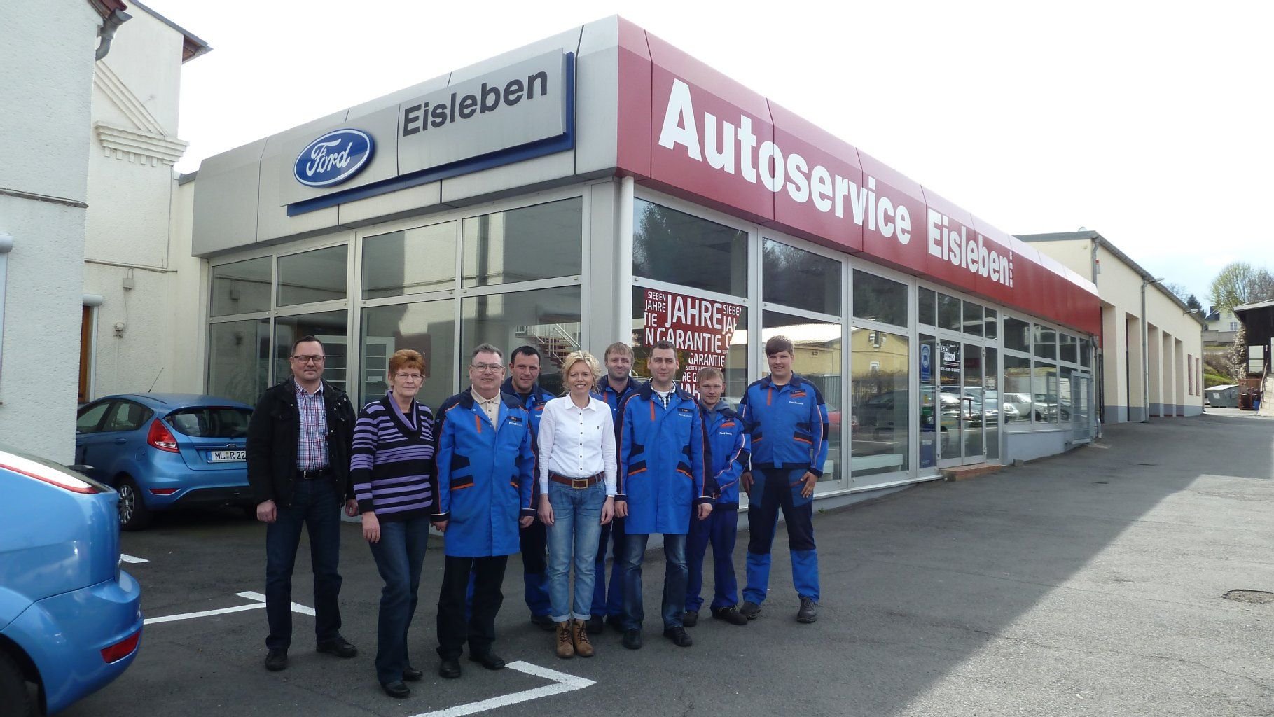Das Team vom Autoservice Eisleben.