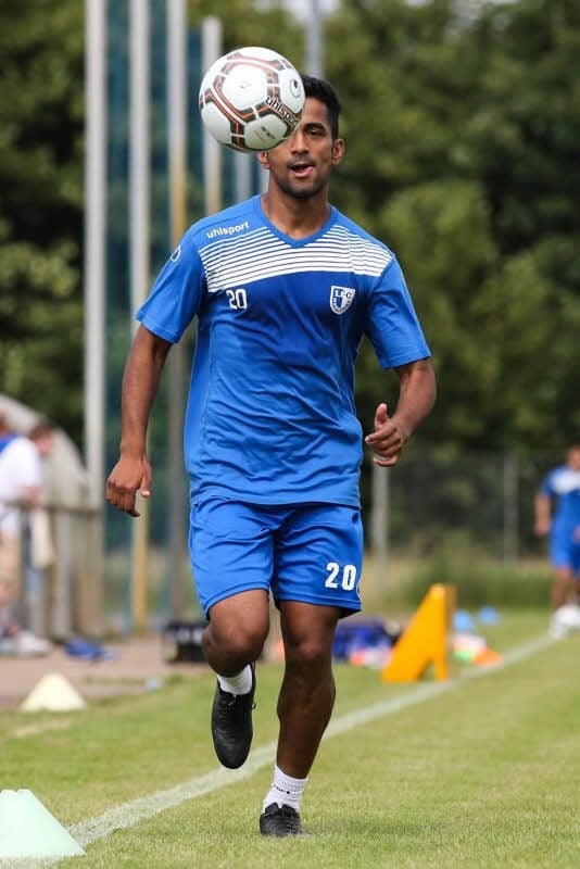 Den Ball im Blick: Waseem Razeek kickt seit 2015 für den FCM.