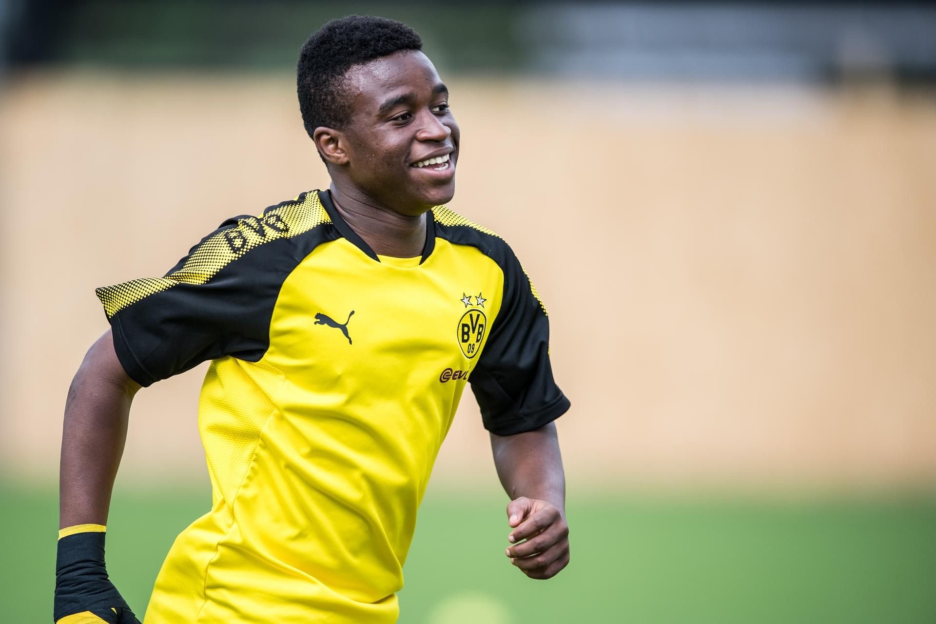 Youssoufa Moukoko sorgt in der U17 von Borussia Dortmund für viel Aufsehen.