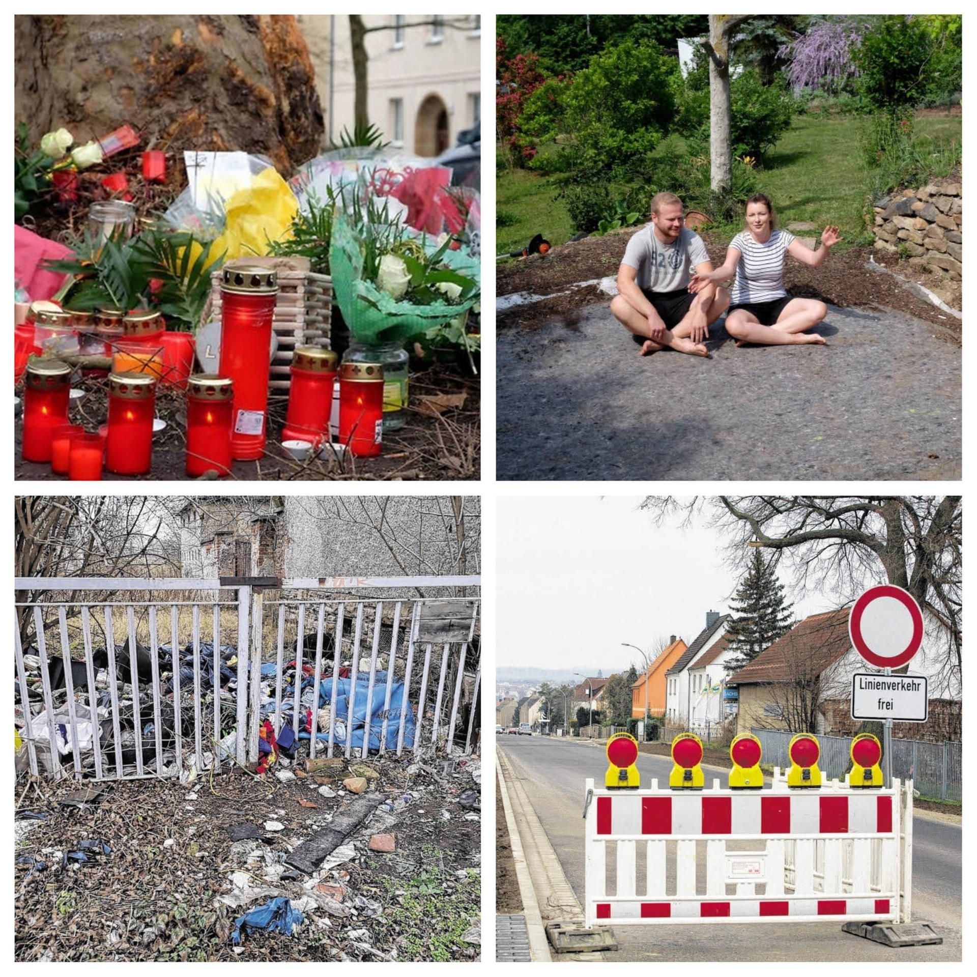 Ein tragischer Unfall, ein dreister Pollklau, illegale Müllhalden und die scheinbar unendliche Baustelle in der Weißenfelser Straße - nur einige der Themen, die die Zeitzer 2018 beschäftigten.