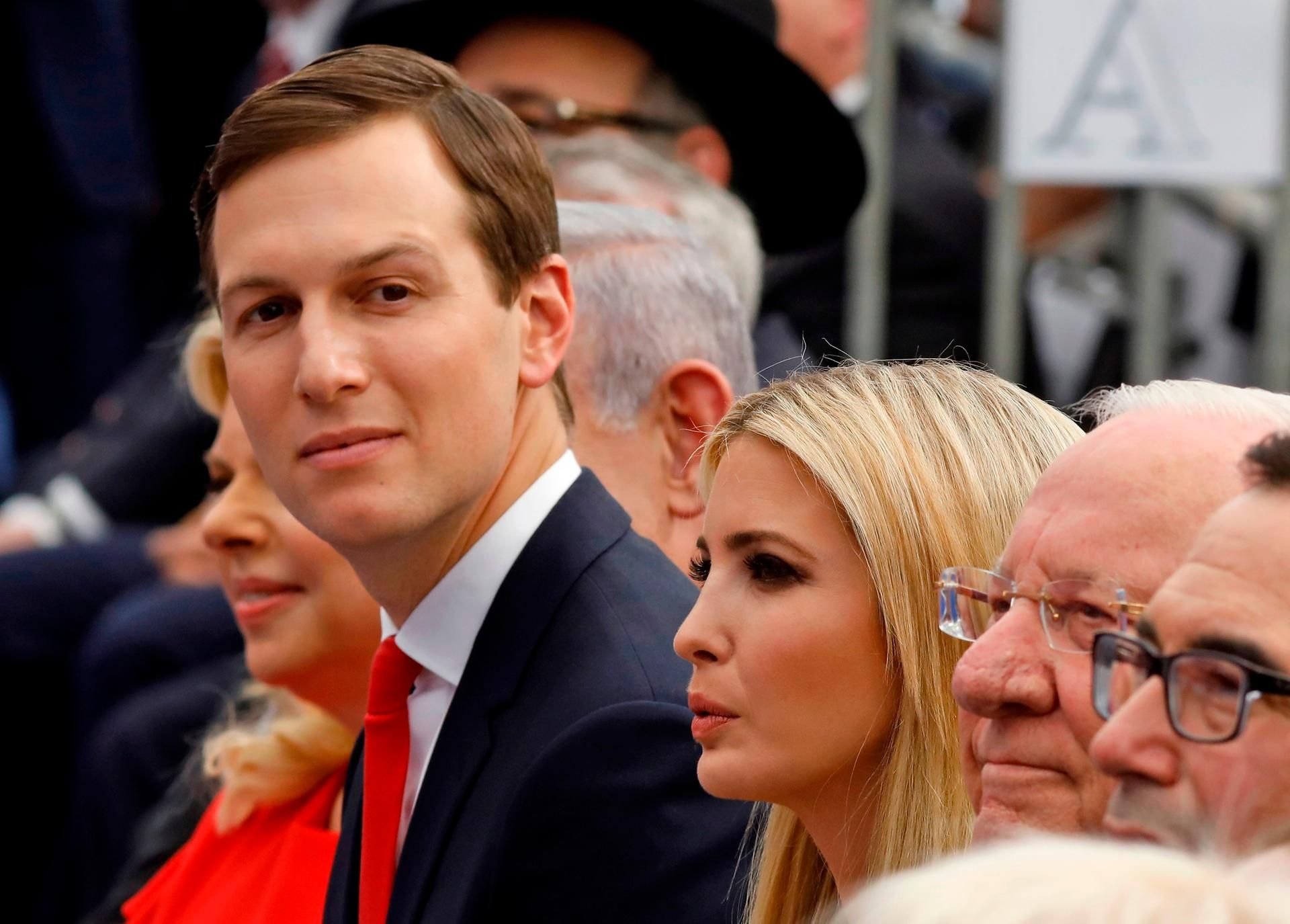 Jared Kushner und Ivanka Trump waren bei der Eröffnung in Jerusalem dabei.