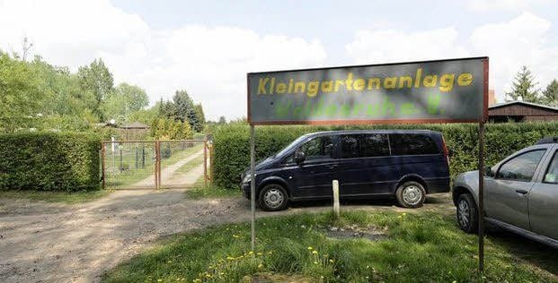 In der Gartenanlage Waldesruh geschah des Unglück.