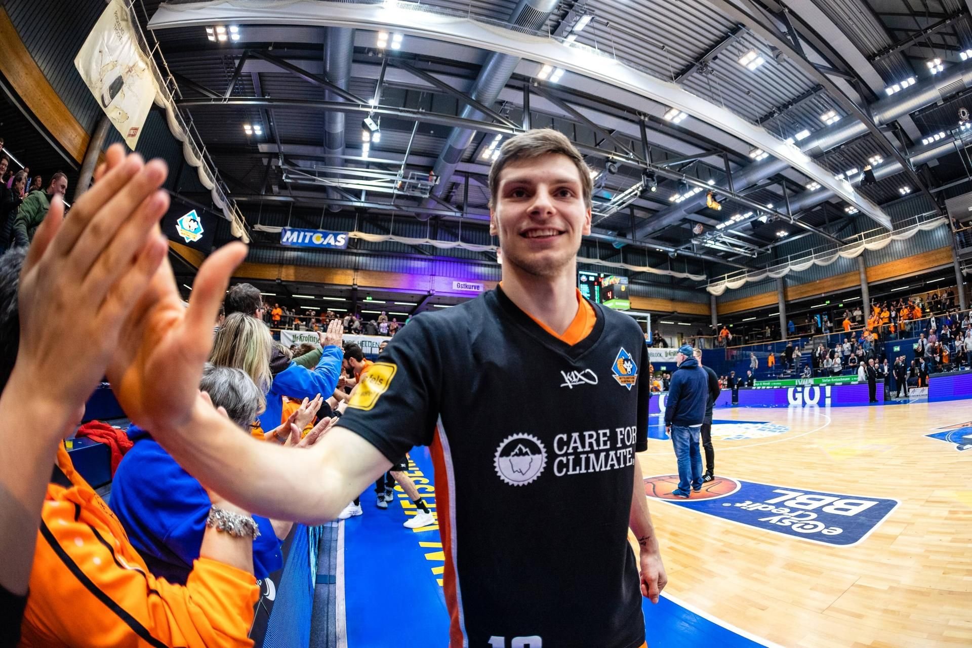 Ferdinand Zylka geht weiter für den Syntainics MBC auf Punktejagd.