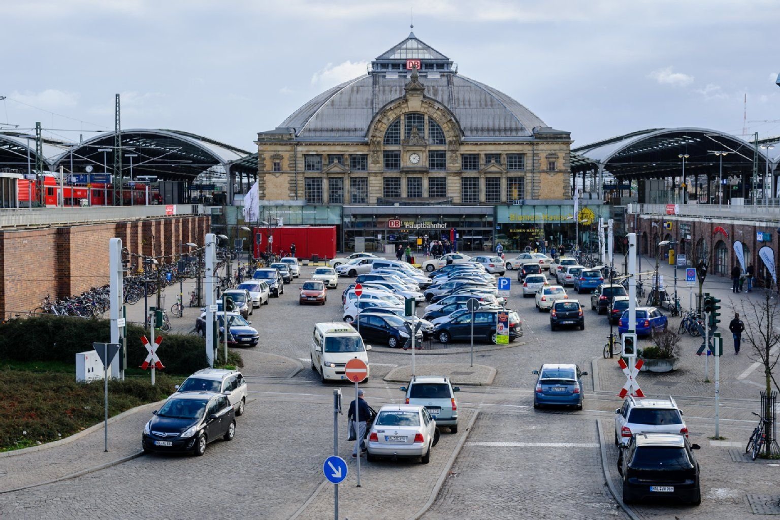 Hauptbahnhof in Halle