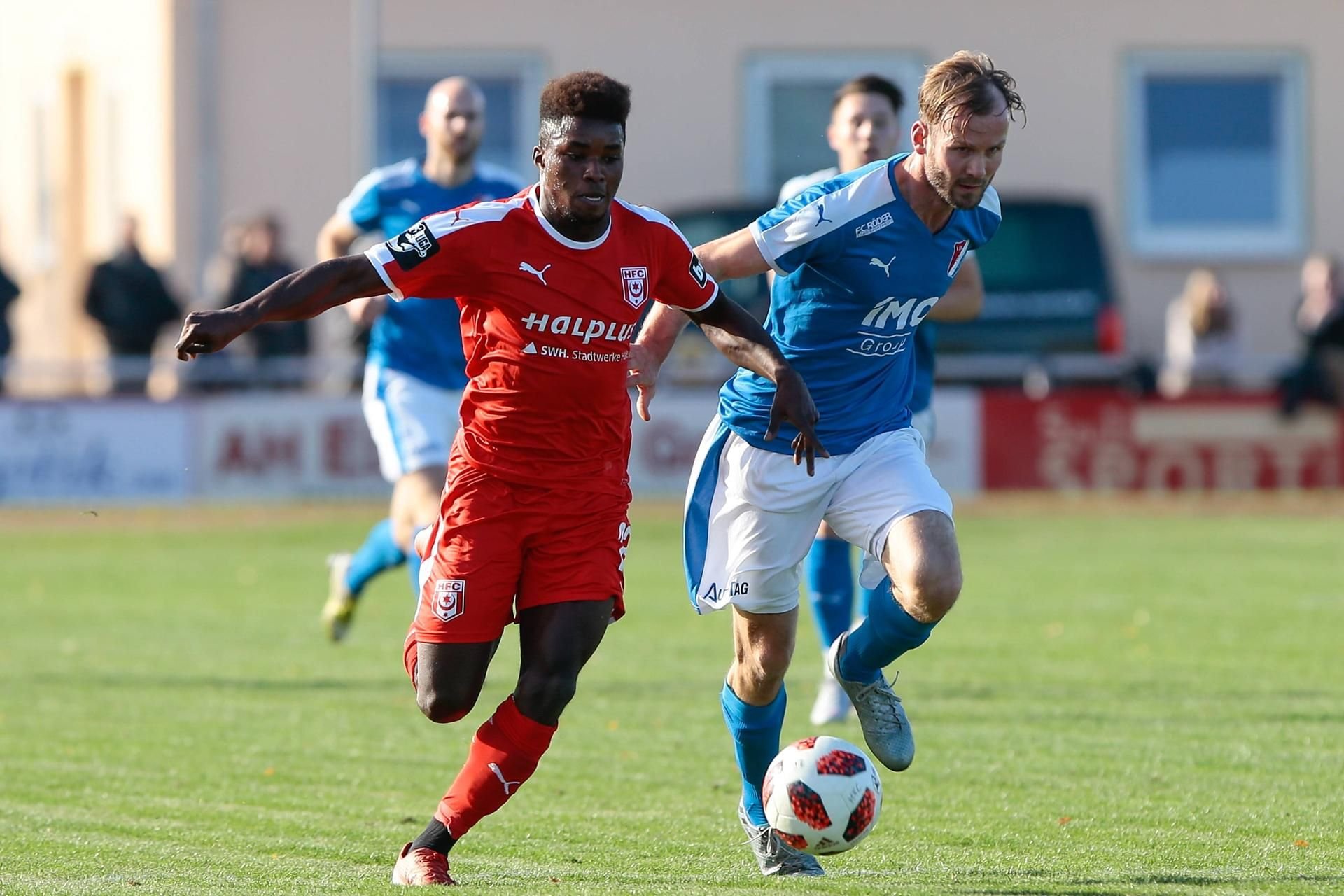 Der Hallesche FC hatte sich im Achtelfinale des Landespokals gegen VfB Imo Merseburg durchgesetzt.