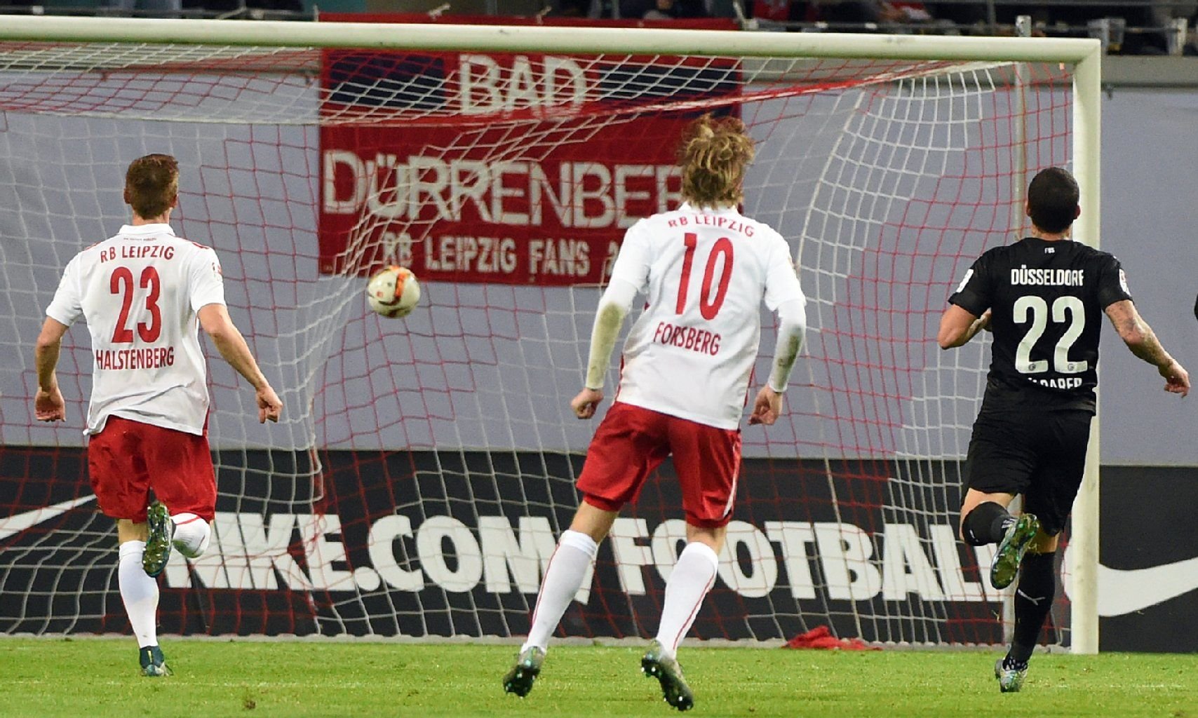 Emil Forsberg glänzte beim Spiel gegen die Fortunen.