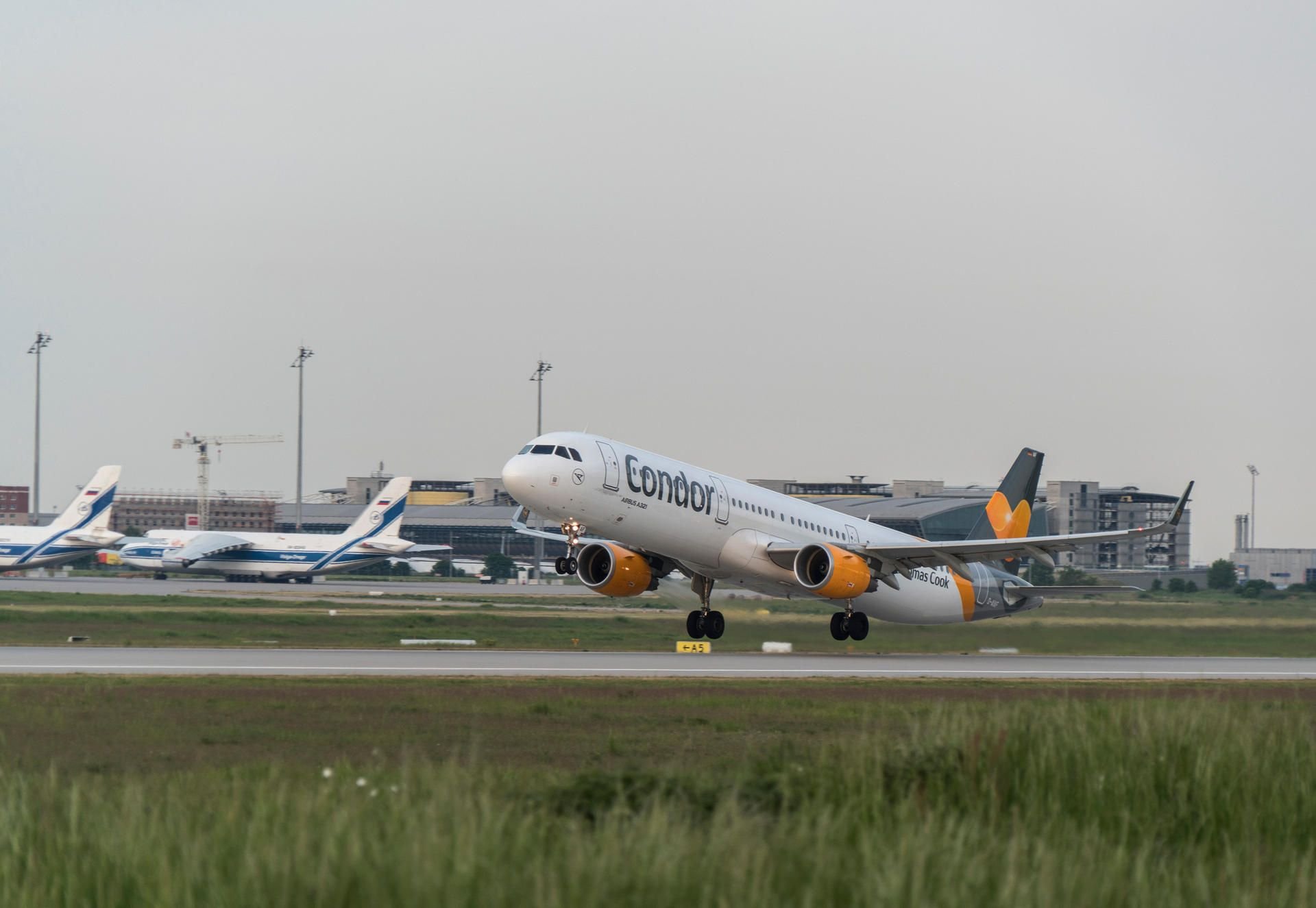 Flughafen Leipzig/Halle.