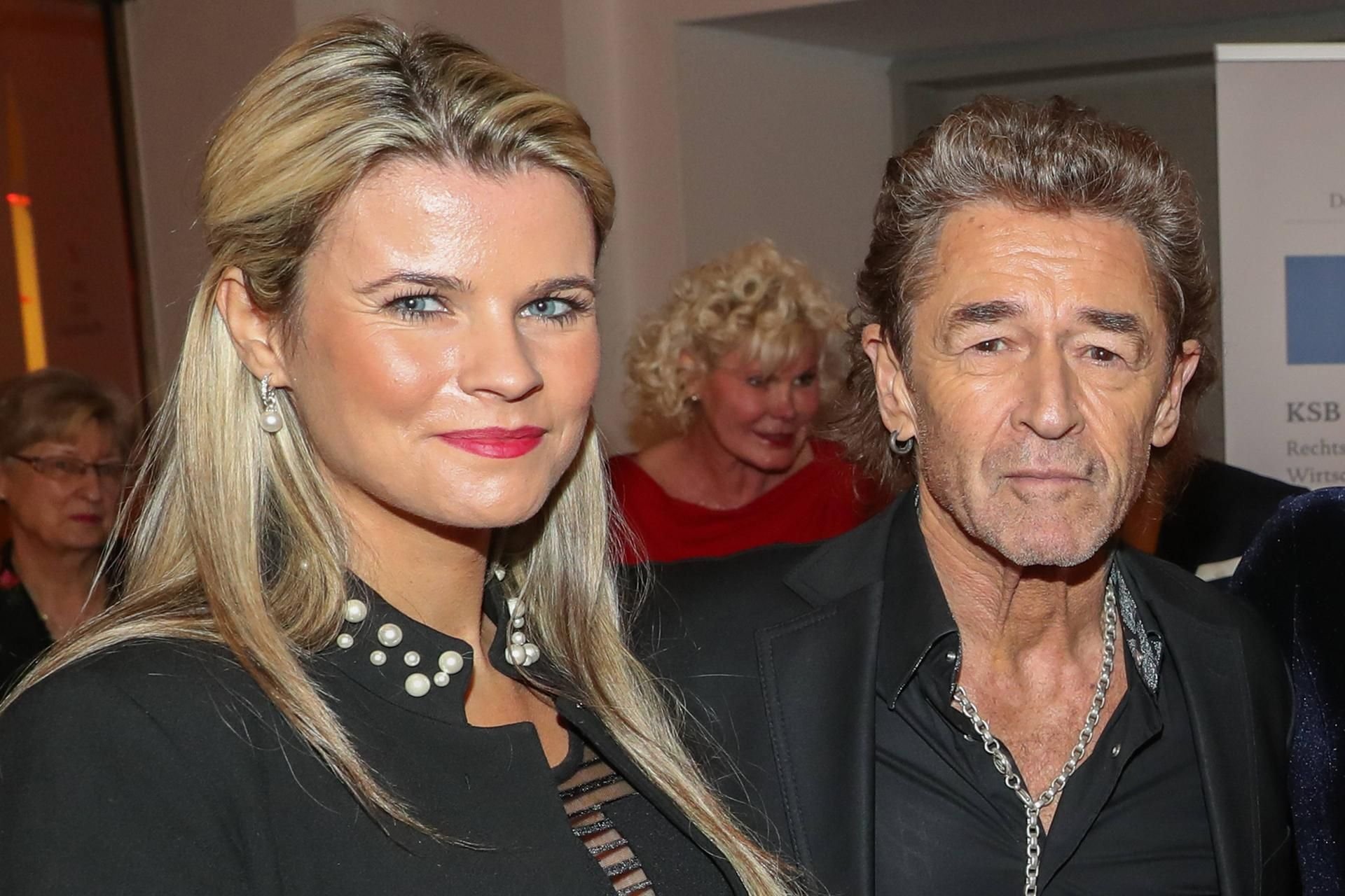 Hendrikje Balsmeyer und Peter Maffay bei der Verleihung des Leibniz Rings 2017