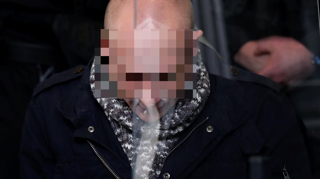 Der Angeklagte Stephan B. sitzt seit dem 21. Juli vor Gericht.