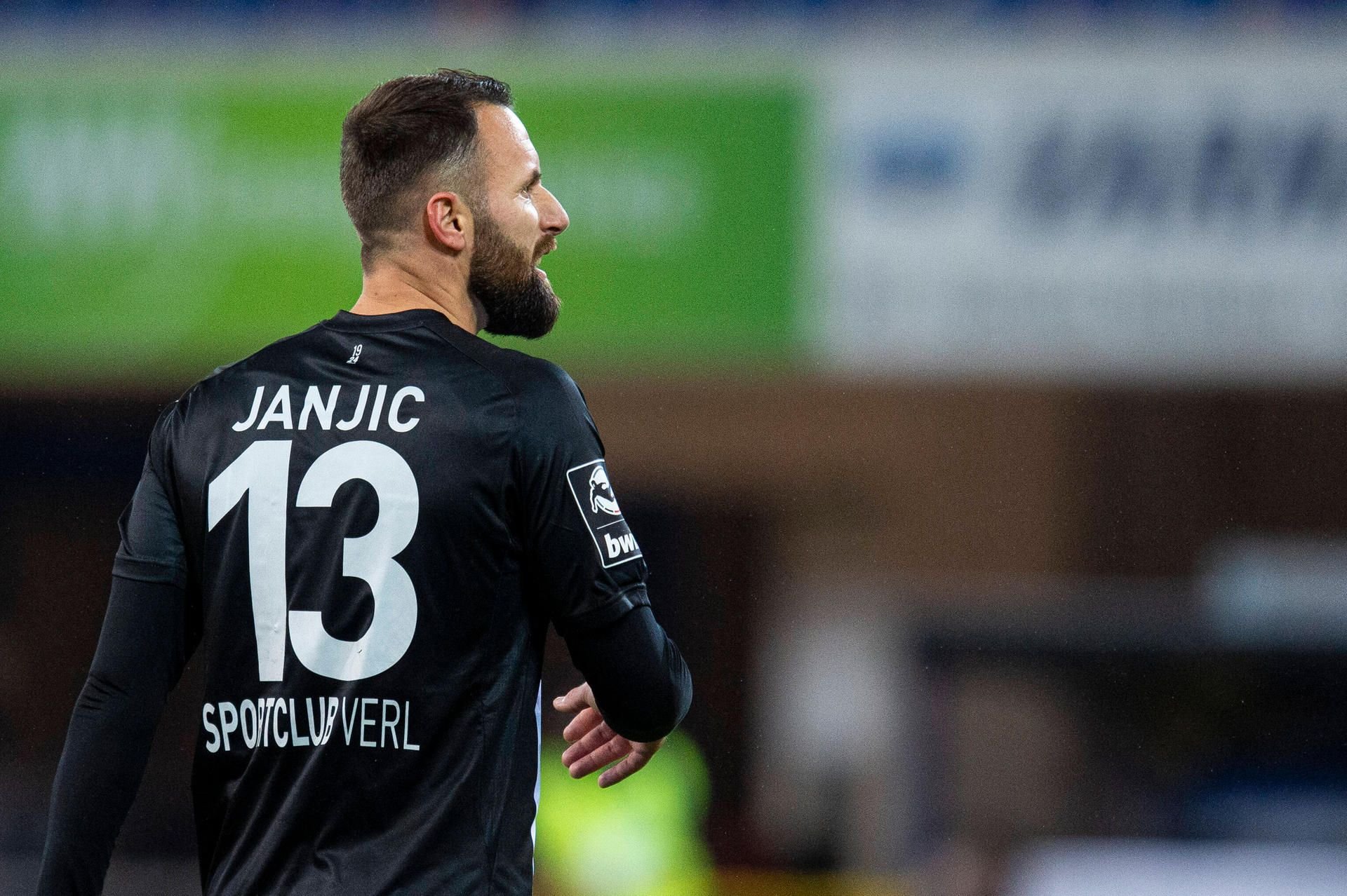 Zlatko Janjic ist mit sieben Saisontoren der beste Angreifer beim SC Verl.