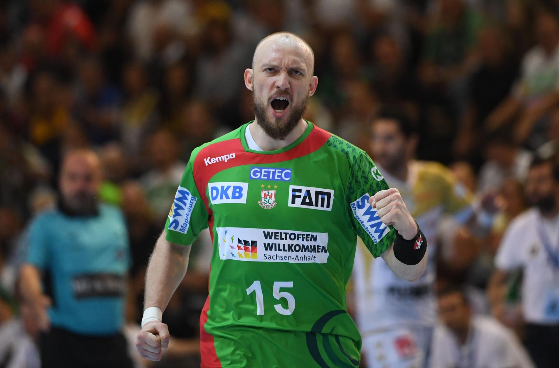 Mit zwölf Toren war Yves Grafenhorst der beste Werfer des SC Magdeburg.