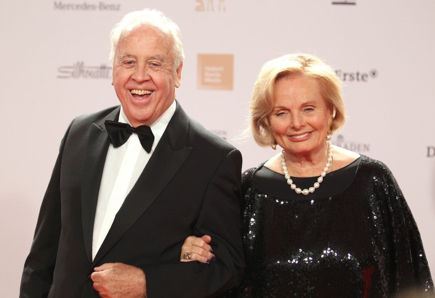 Wolfgang Rademann mit Ruth Maria Kubitschek bei der Bambi-Gala 2011