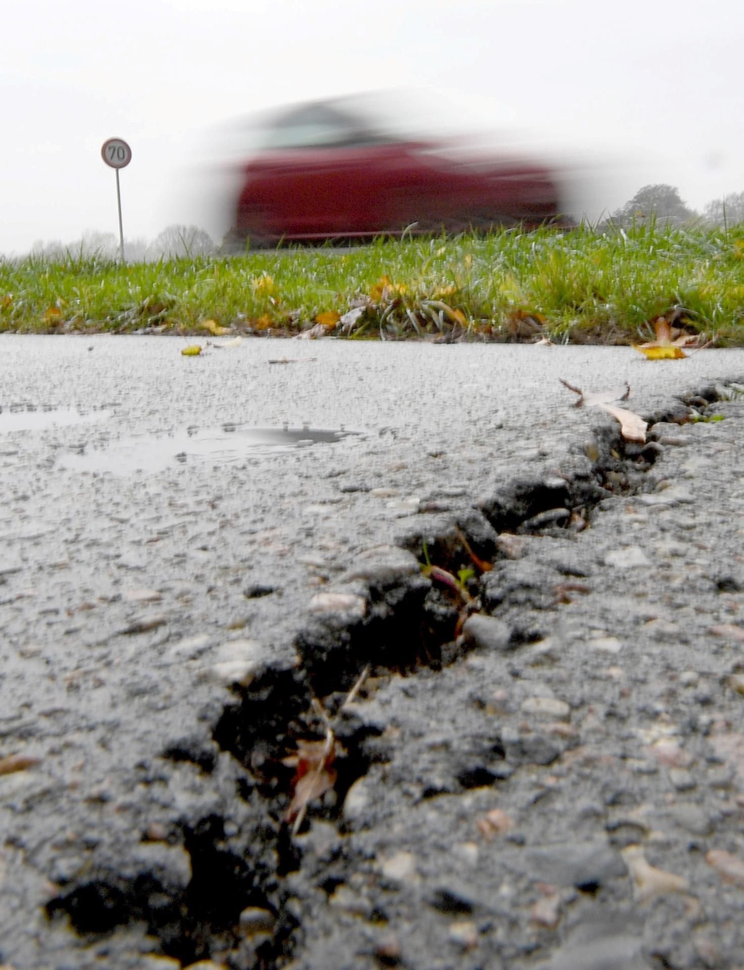 Ein Fuß- und Radweg an der Chausseestraße in Bad Suderode wird es so schnell nicht geben.