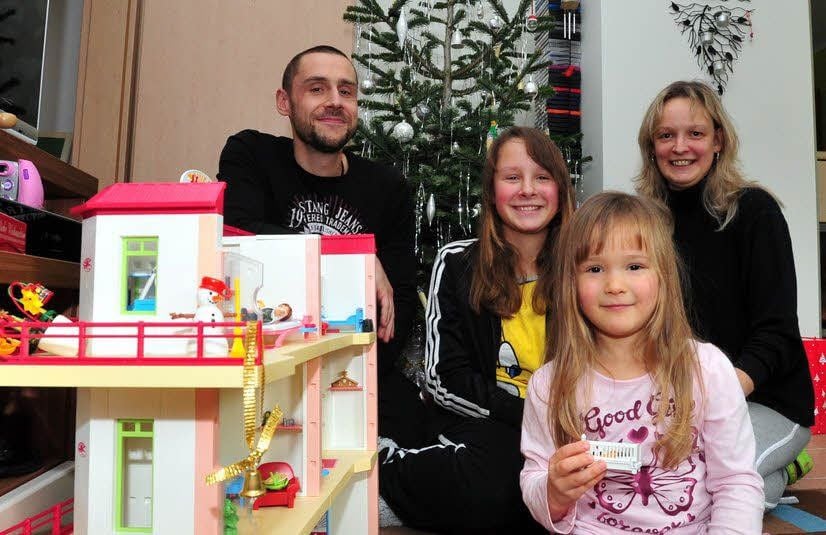 Familie Nagl ist wieder zurück in ihrem Heim.