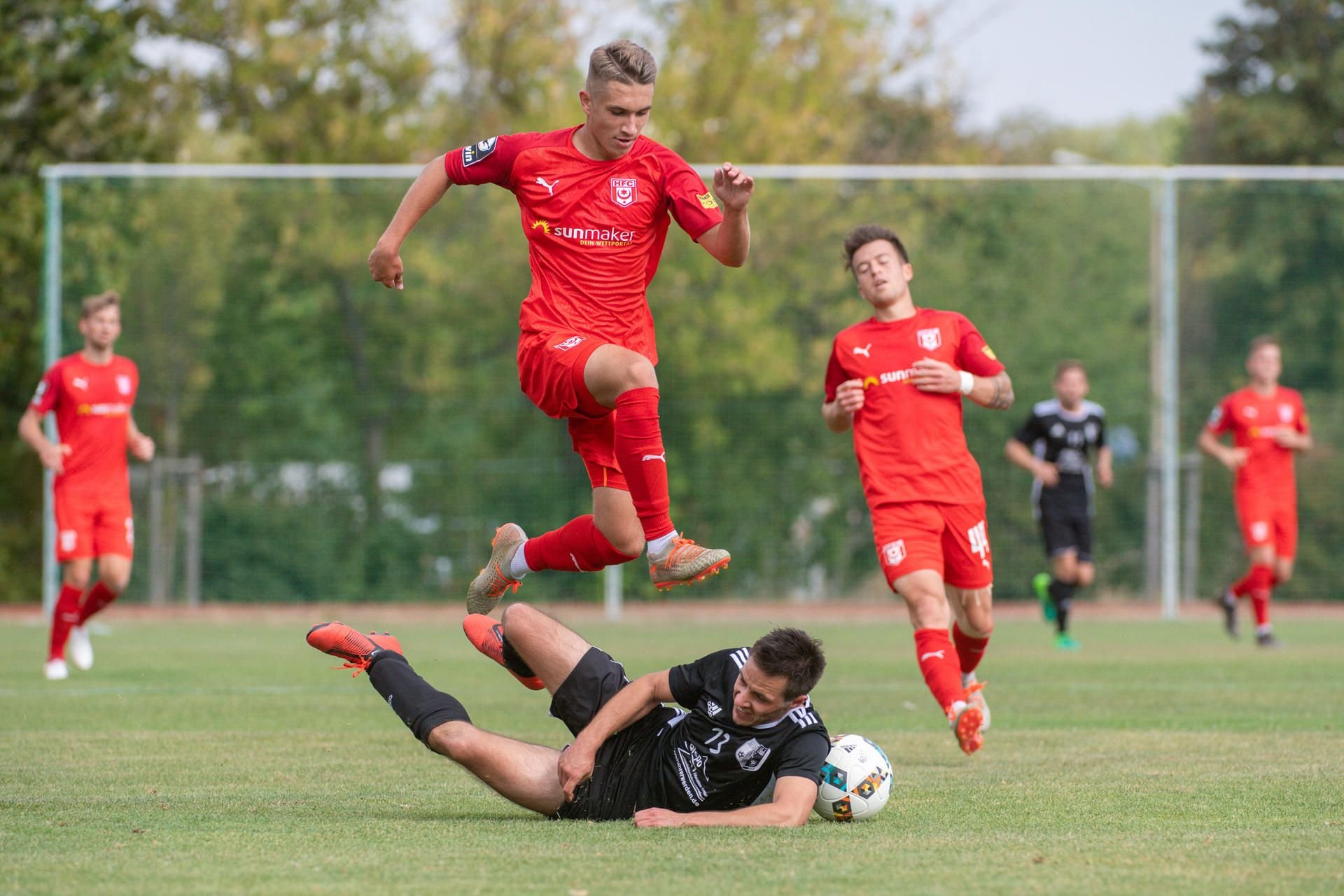 Der HFC kommt am Sonntag zum Landespokalspiel nach Leuna.