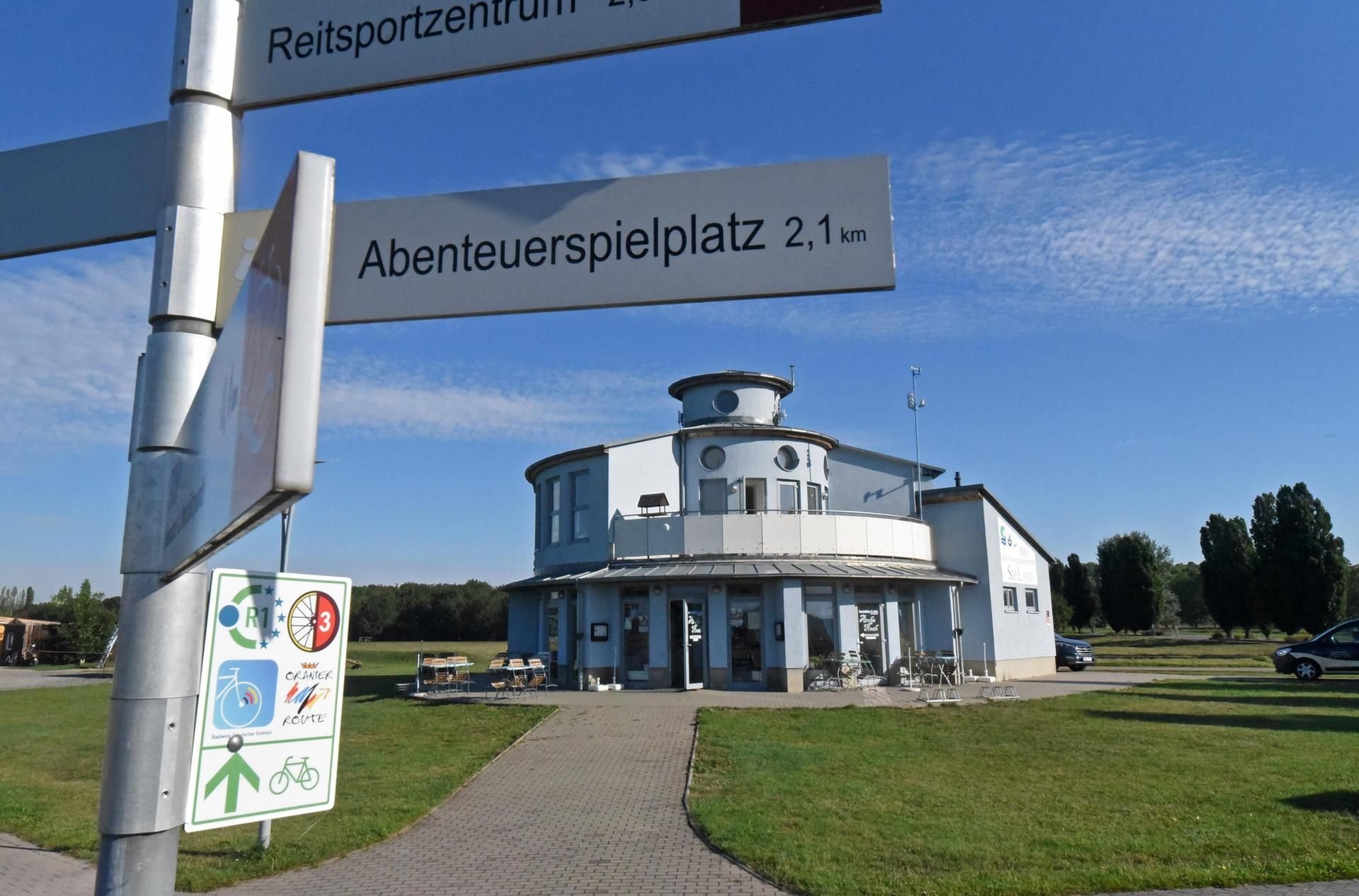 Die Seeland-Gesellschaft kümmert sich auch um Strandbereich und Abenteuerland. Ohne sie wäre das Seeland-Projekt nicht denkbar.