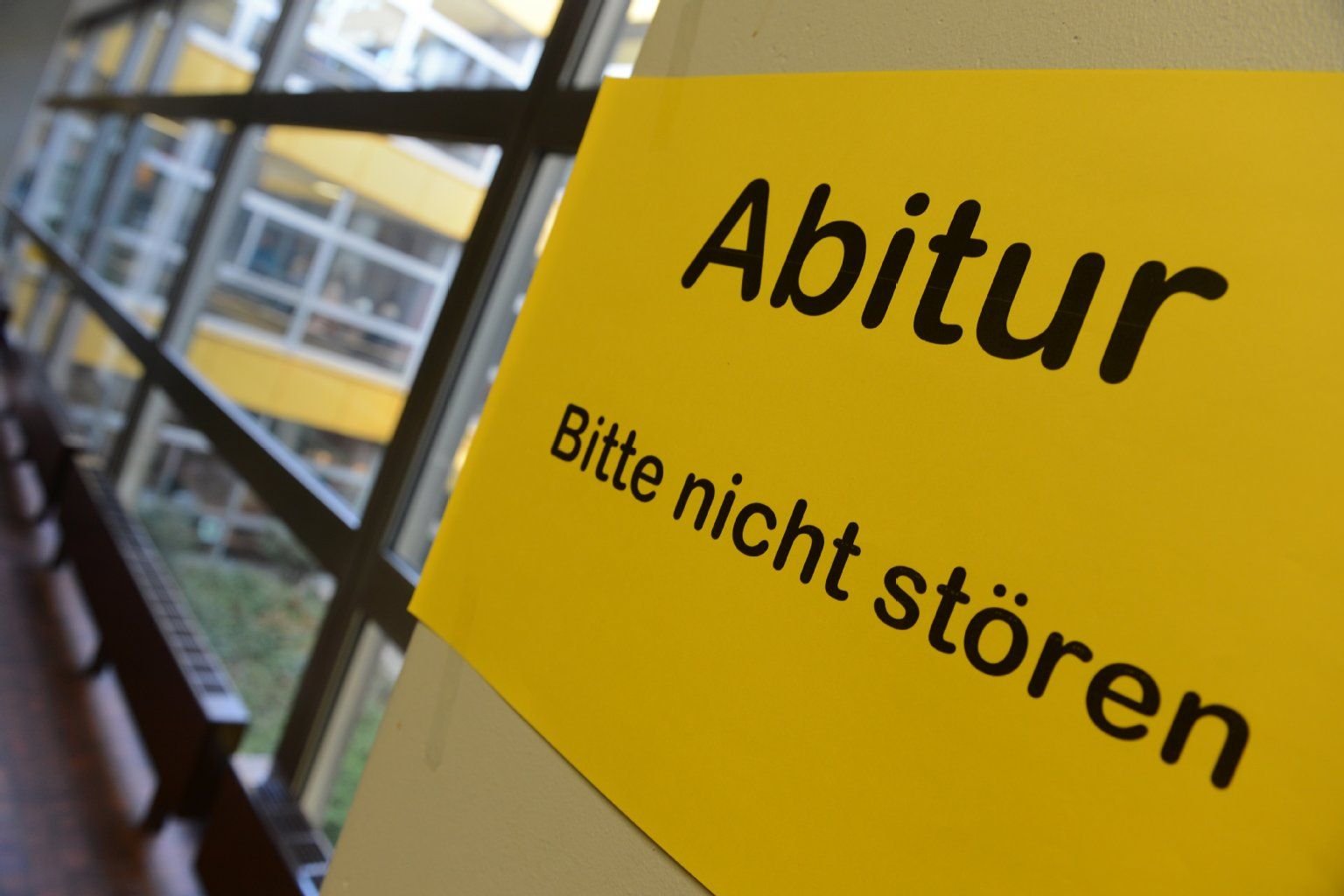 Abitur - Bitte nicht stören