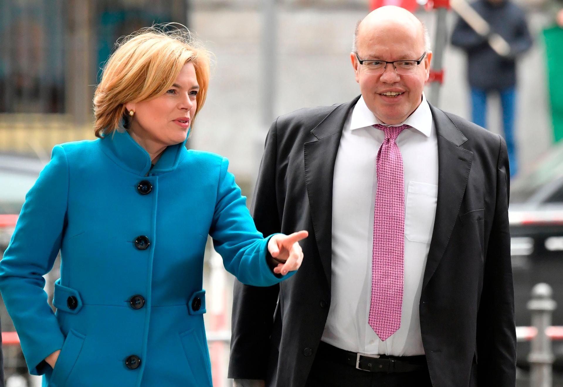 Julia Klöckner und Peter Altmaier von der CDU