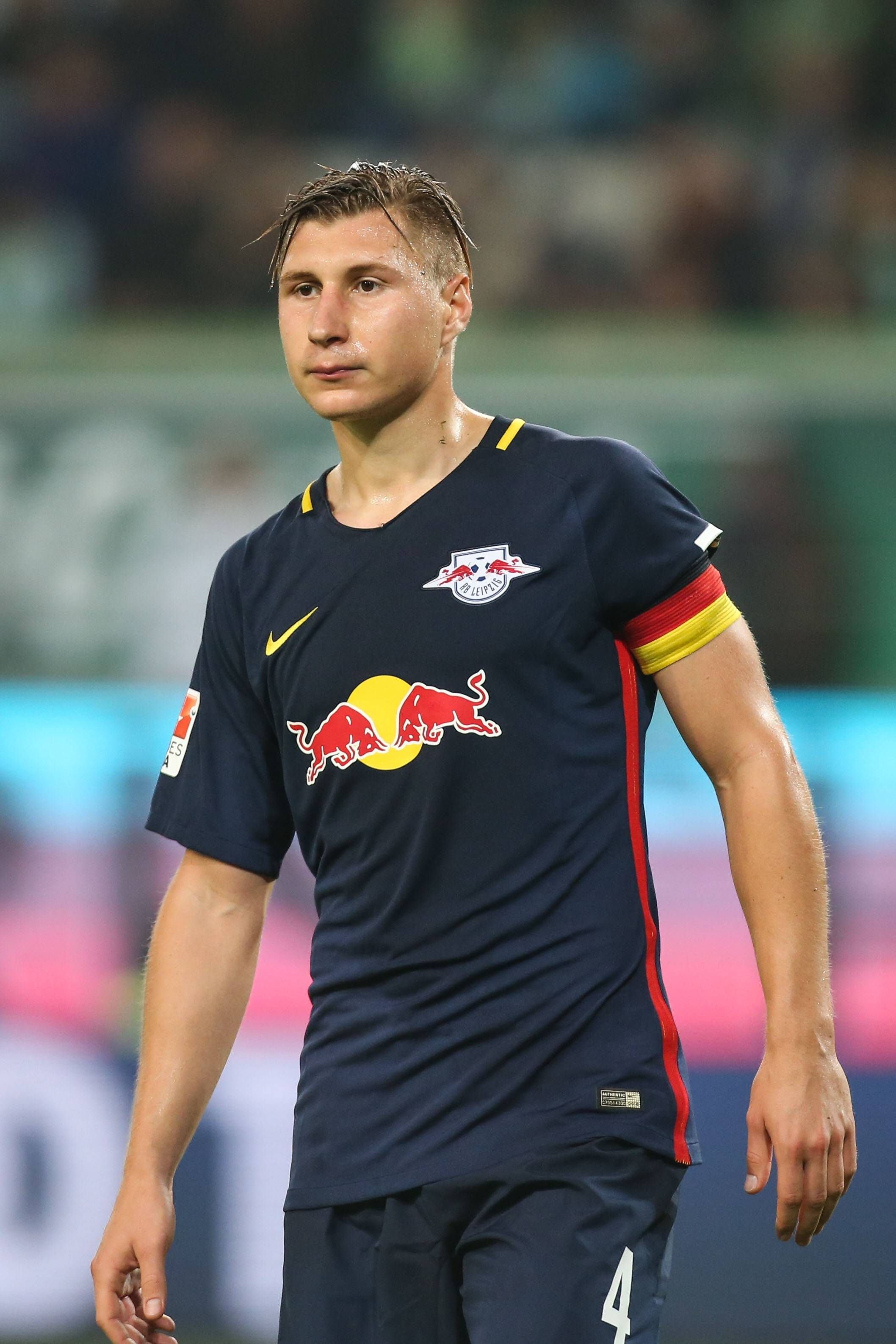 Der Vize mit der Kapitänsbinde. Ein gewohntes Bild bei RB Leipzig dieser Tage.