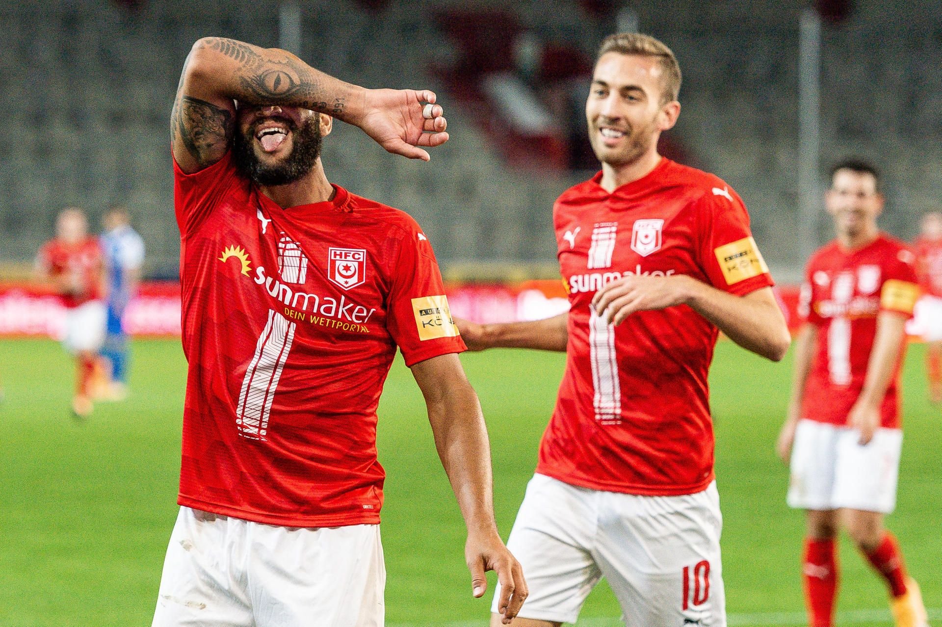Der Tor-Zyklop ist zurück: Terrence Boyd trifft wieder für den HFC.
