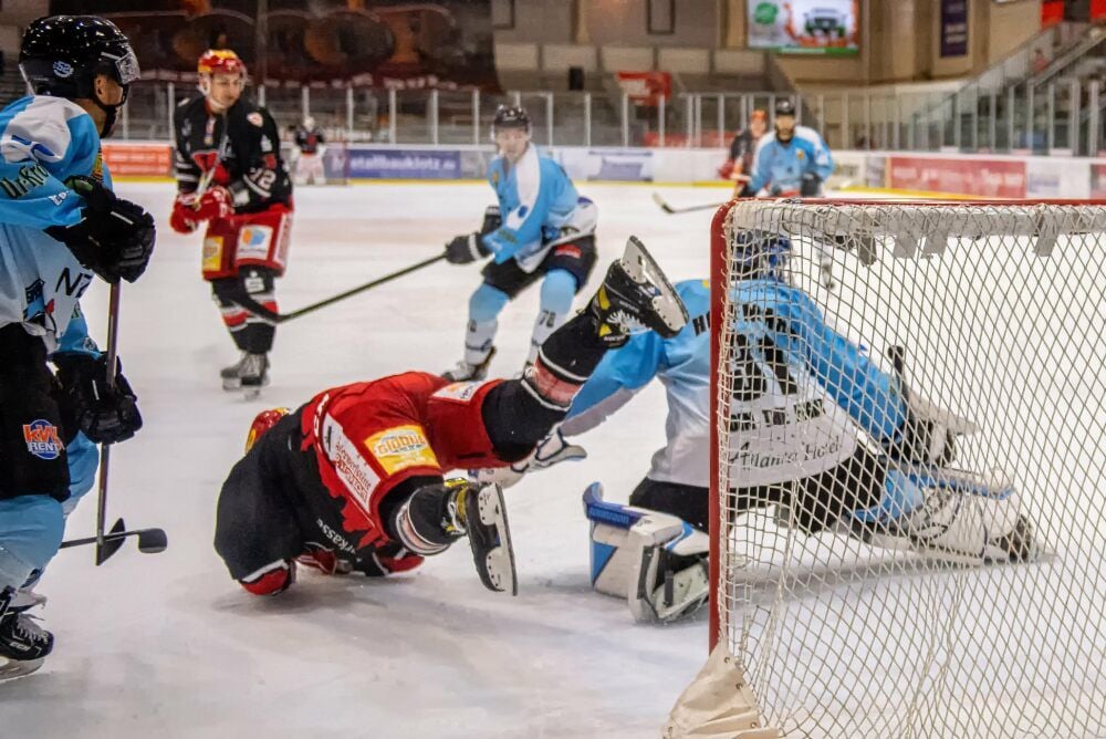 Die Saale Bulls sind gegen Leipzig böse unter die Räder gekommen.
