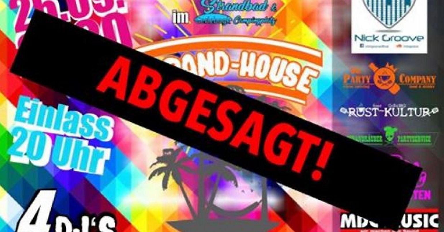 Die Strandparty in Gerlebogk ist abgesagt.