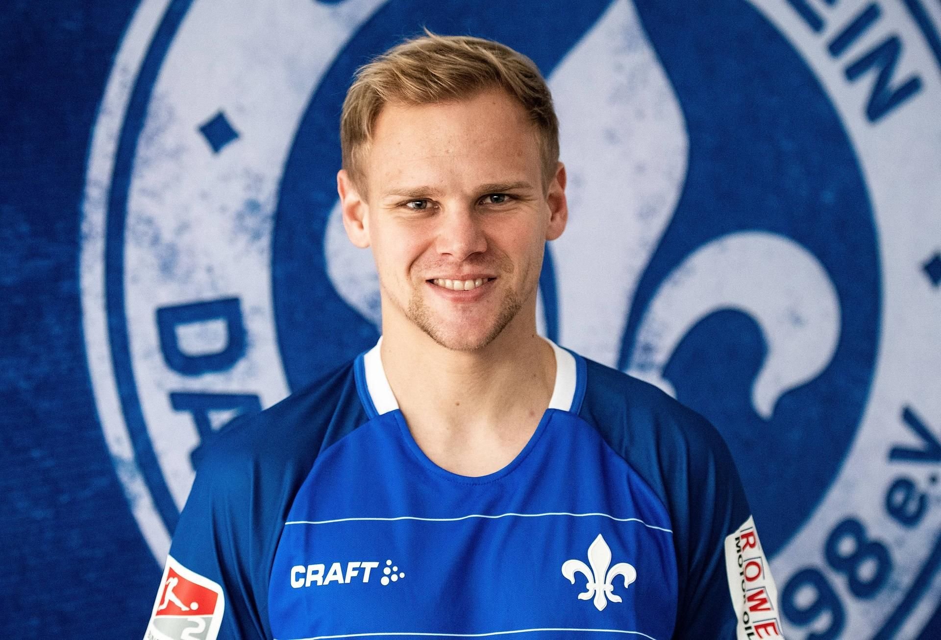 Sören Bertram im Trikot seines neuen Arbeitgebers.