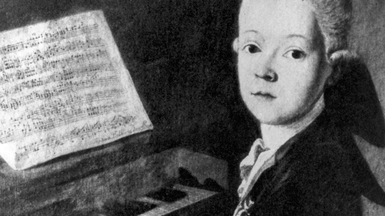 Komponist Mozart machte seiner späteren Frau Constanze täglich den Hof.