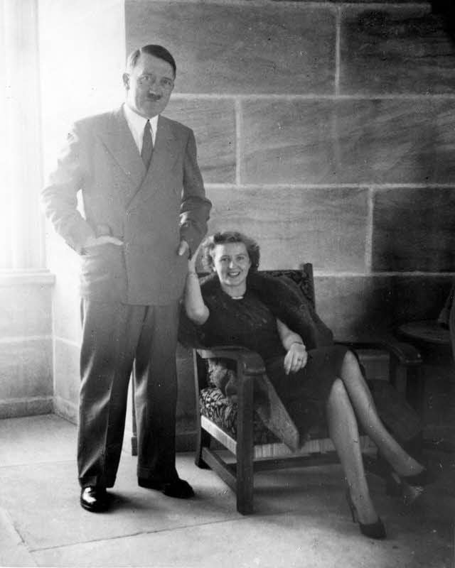Schöner Schein: Nach Erkenntnissen von Pilgrim nutzte Hitler Eva Braun, um sein Serienkillerwesen zu tarnen.