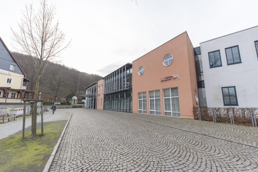 Das ehemalige Kurzentrum in Bad Suderode. Was hier entstehen soll, wurde jetzt im Ortschaftsrat vorgestellt.
