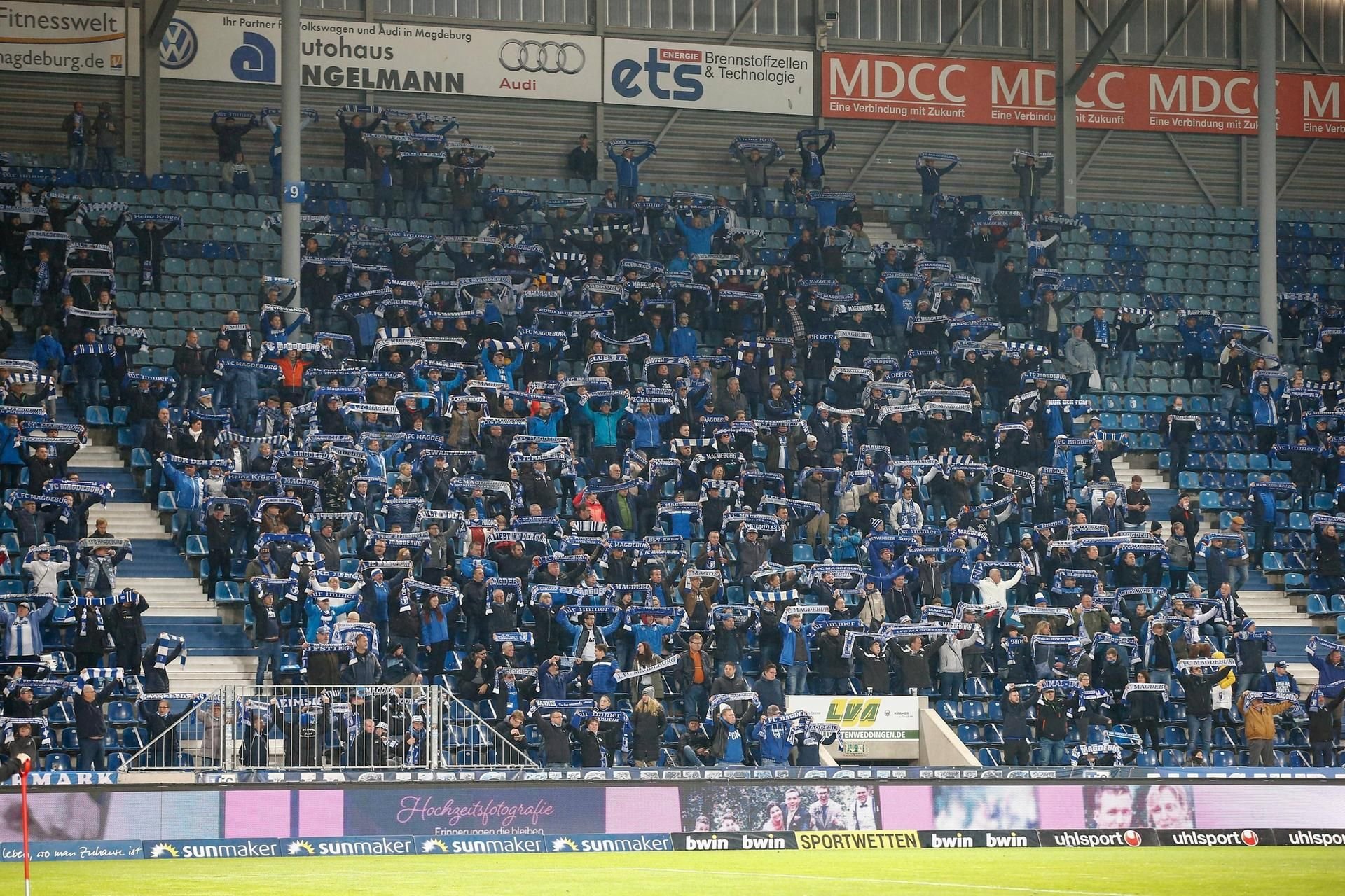 Der FCM darf sich gegen Wiesbaden auf eine ordentliche Fan-Unterstützung freuen.