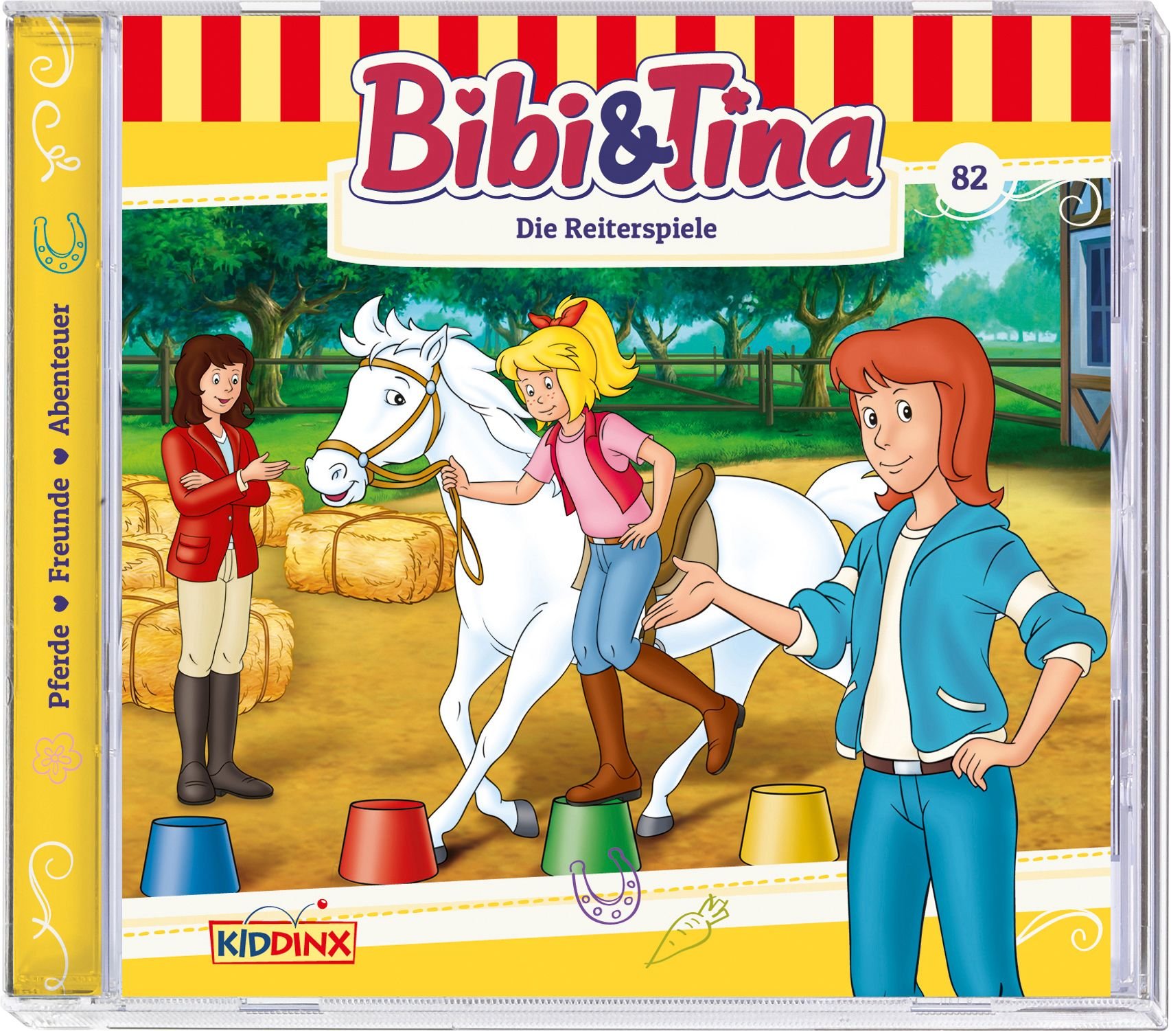 Die Hexe Bibi Blocksberg und ihre Freundin Tina lieben Pferde!