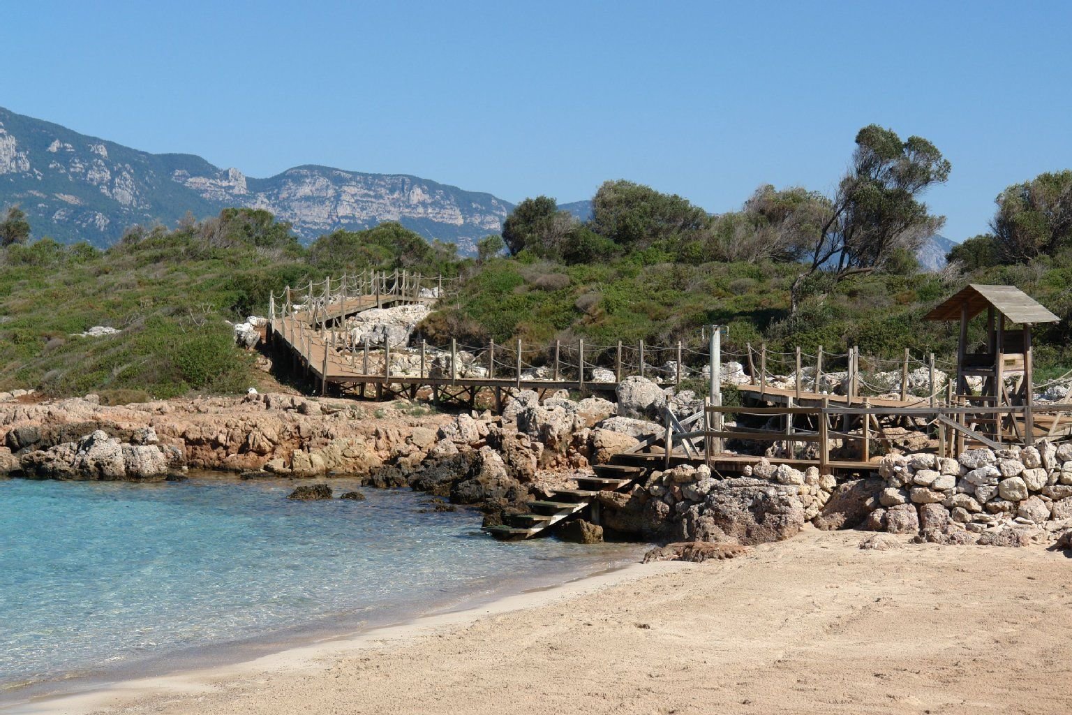 Idyllischer Strand: Marmarameer, Türkei