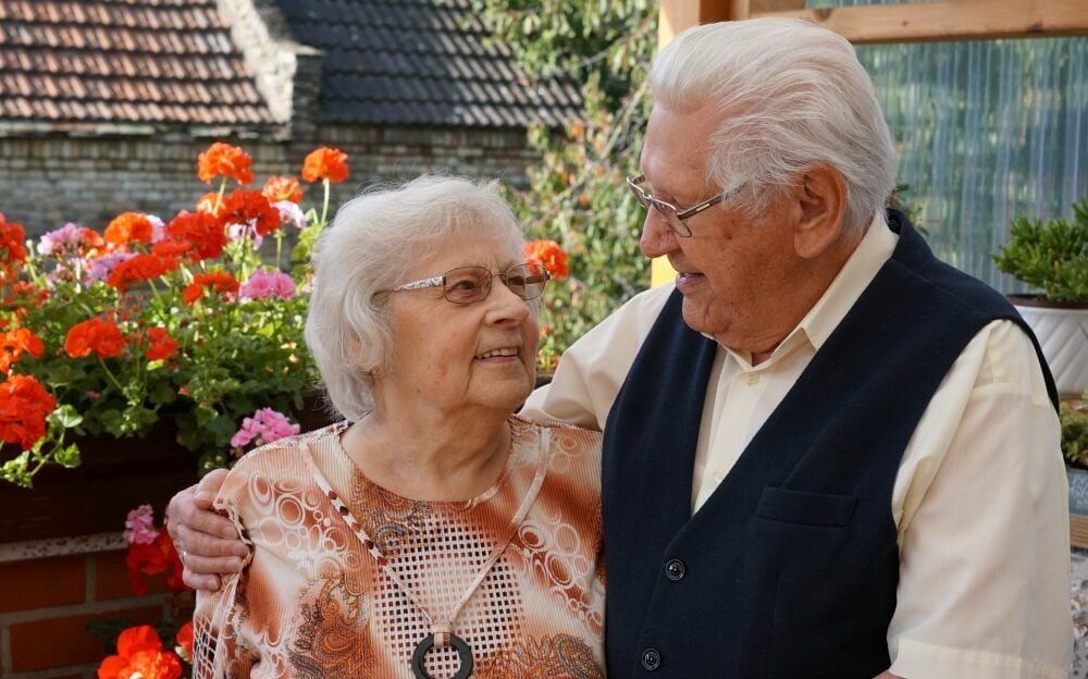 Gertrud und Siegfried Hallmann lernten sich 1945 kennen und lieben.